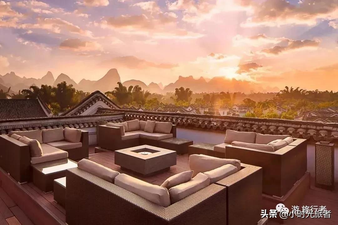 阳朔酒店风景好的推荐,桂林阳朔山水画酒店