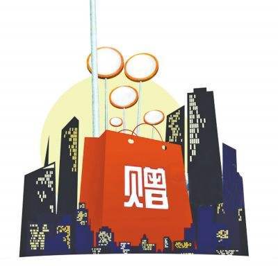 开发商赠予的面积属于公摊面积,买房送的面积卖的话怎么算