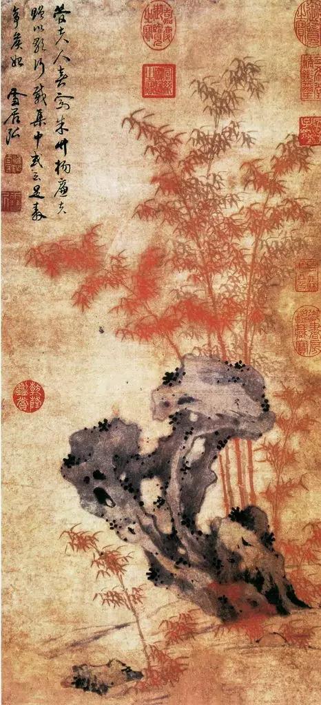 画竹的书画名家,画竹入门基础画法