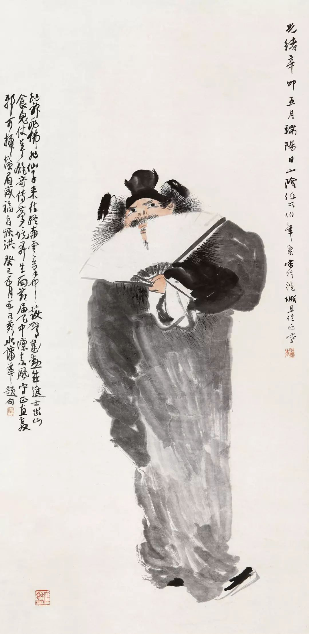 线条无人超越的大师任伯年 (任伯年线条作品)