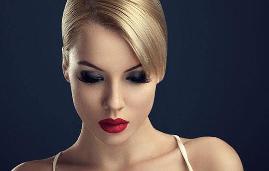 晚会主持人妆容发型教程,年会喜庆主持妆容教程