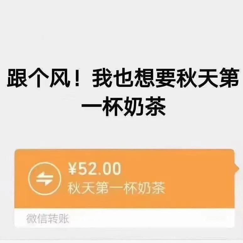 秋天第一杯奶茶什么梗,秋天的第一杯奶茶刷屏了什么梗