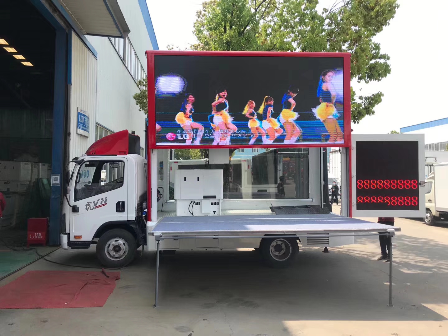 led小屏广告车价格,浙江led广告车价格