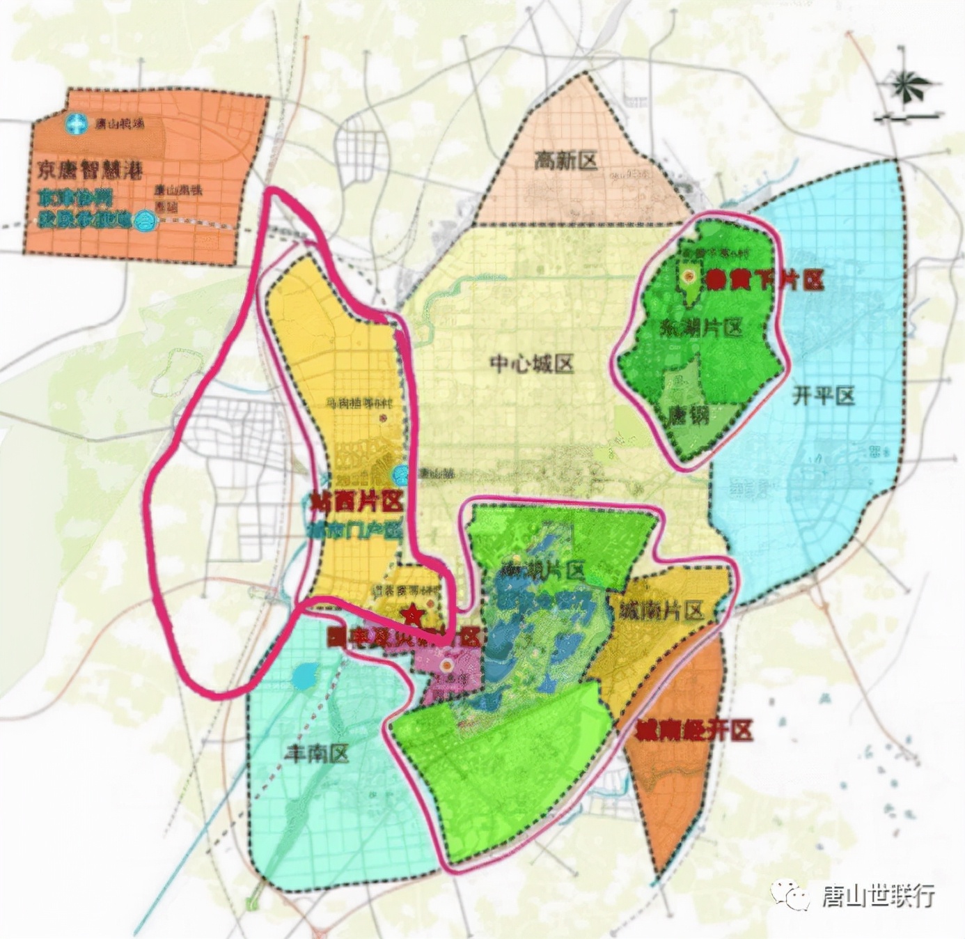 唐山西部经济区规划,唐山未来最具潜力片区