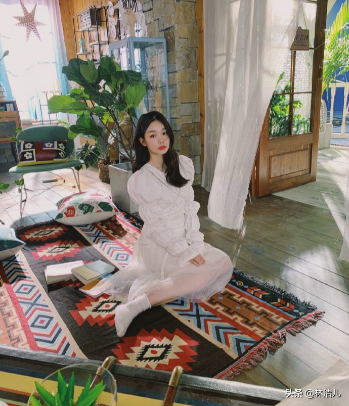 徐梦洁同款韩系发带,徐梦洁韩系少女