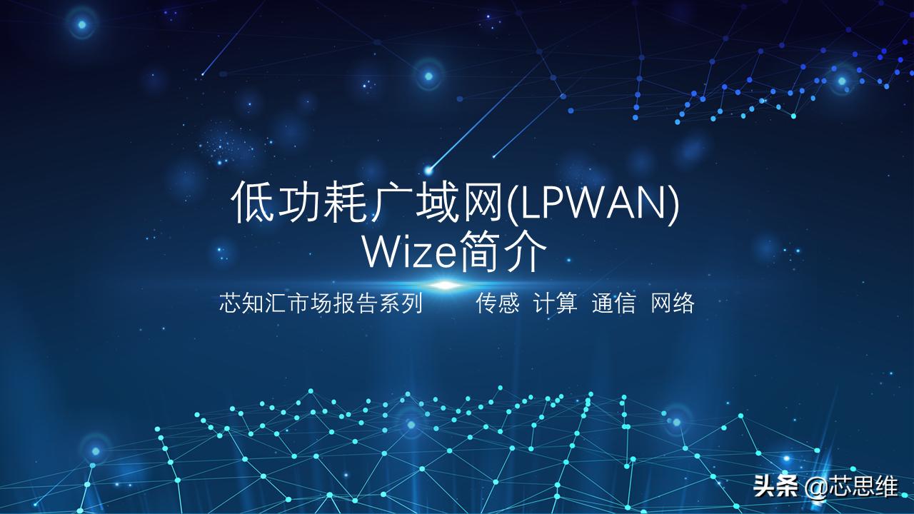 低功耗广域无线网技术,简述低功耗广域网技术