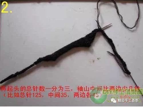 棒针最简单的教程,棒针技巧毛衣卷织法