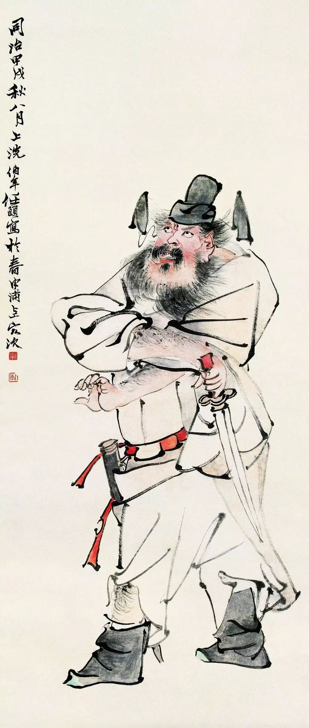 线条无人超越的大师任伯年 (任伯年线条作品)