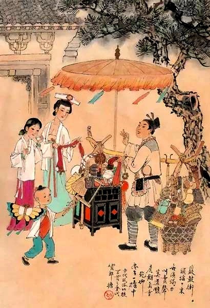古代女子们的奢侈生活