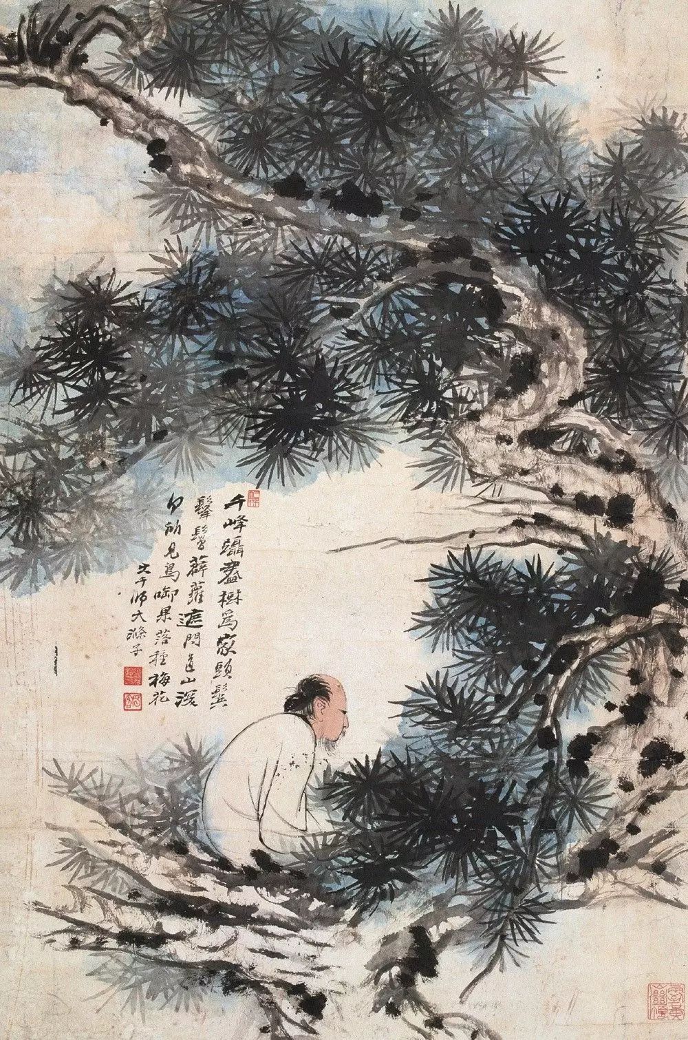 张大千经典十幅,张大千100幅经典作品