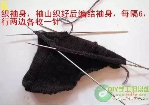 棒针最简单的教程,棒针技巧毛衣卷织法