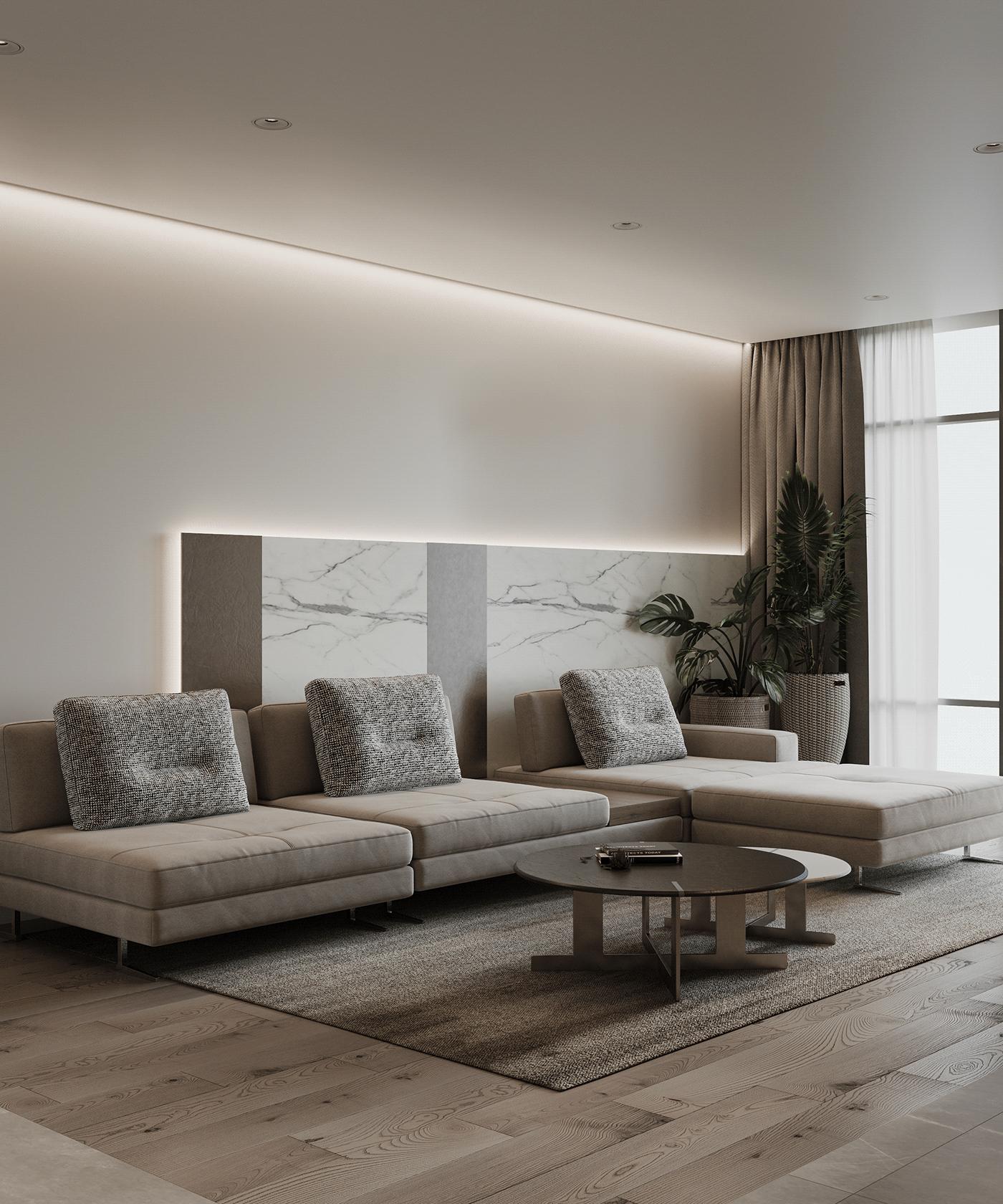 新家简约风布置,家居布局高级设计