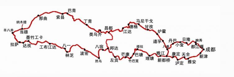 骑行317川藏北线攻略d24,川藏北线317国道成都至拉萨