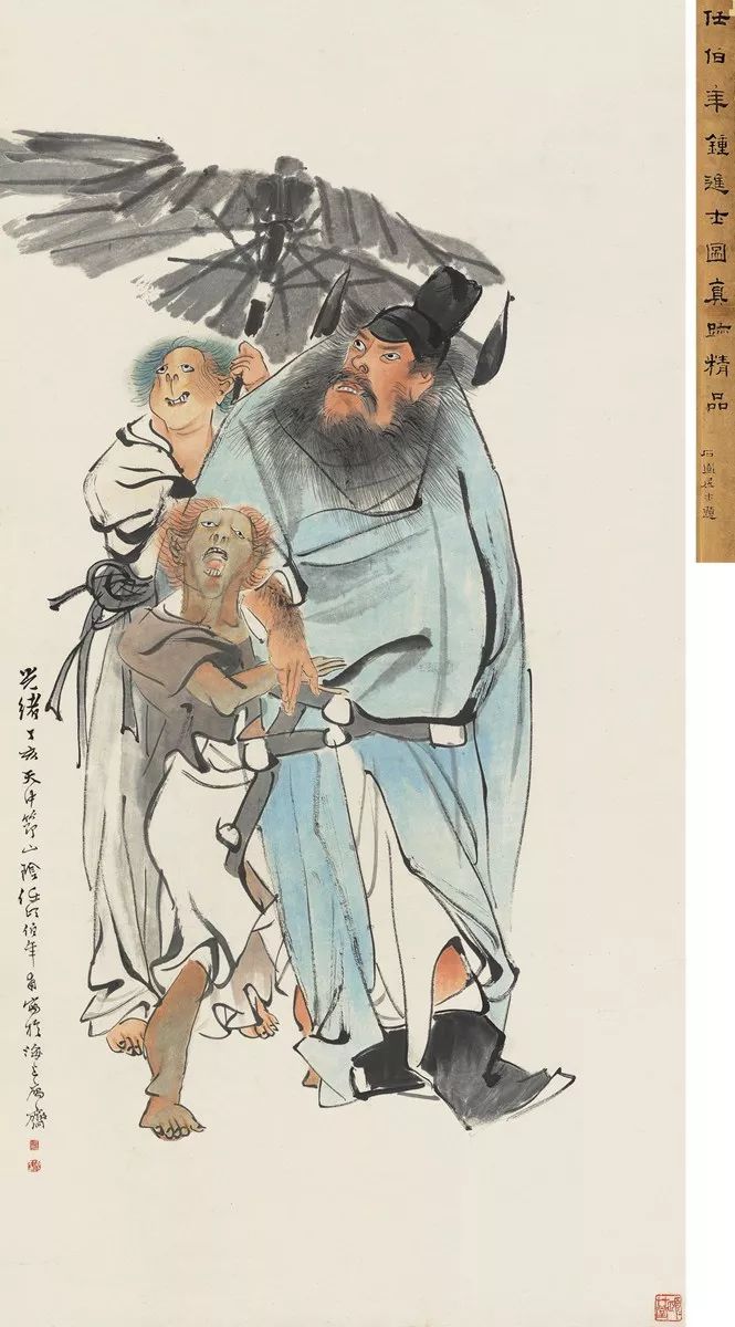 线条无人超越的大师任伯年 (任伯年线条作品)