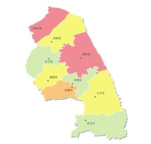 盐城城市规划全景,中国南方城市盐城