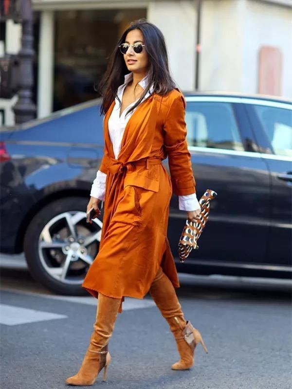 今年秋冬流行的南瓜色,2020年南瓜色是流行色吗